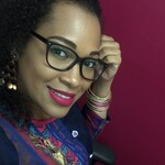 Adanna R. - Black - rectangle - acetate