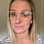 Diann H. - Matte Clear - round - plastic