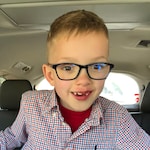 Cassie - Blue - rectangle - acetate