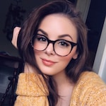 Samantha S. - Black Tortoise - round - acetate