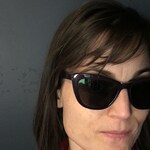 Katy F. - Purple - horn - acetate