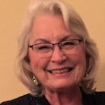 jackie W. - Navy - rectangle - metal