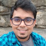 Rajib G. - Matte Navy - rectangle - acetate