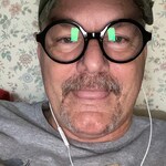 James E. - Blue - round - acetate