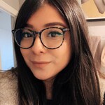 Vanessa S. - Gray/Floral - round - acetate