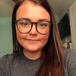 Briana G. - Matte Gray - round - plastic