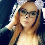 Katherine S. - Black - rectangle - plastic