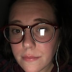 Inanna M. S. - Red - oval - plastic