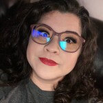 Jennifer B. - Burgundy - square - plastic