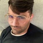 lcardierg - Clear Yellow - aviator - acetate