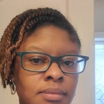 Mashonda T. - Teal - rectangle - acetate