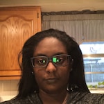 Racquel J. - Matte Navy - rectangle - plastic