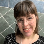 Hannah T. - Coffee - round - metal