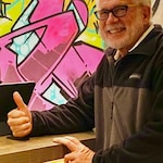 Doug S. - Matte Black - rectangle - acetate