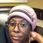 Angela M. - Matte Burgundy - round - plastic