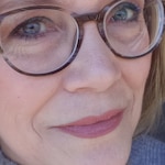 Cynthia B. - Striped - oval - acetate