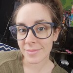 Ashley B. - Matte Navy - square - plastic