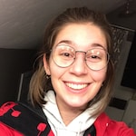 Samantha M. - Black - round - metal