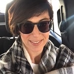 Nanette B. - Black & Brown - round - plastic