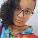 Jazmyn M. - Floral - round - plastic