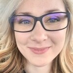 Tara R. - Matte Navy - rectangle - plastic