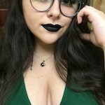 Christina D. - Gray Clear  - geometric - acetate