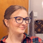 Chelsea Y. - Navy - horn - acetate