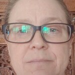 Marilyn J. - Matte Navy - rectangle - plastic