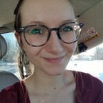 Jessica r S. - Black Floral - round - plastic