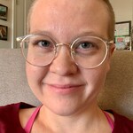 kaitlinrosejohnston - Clear Blue - round - plastic-metal