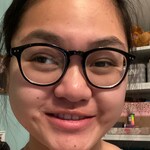 Tran T H. - Clear/Black - round - plastic