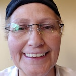 Sandra L. - Black - rectangle - metal