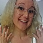 Alena J. - Matte Clear - rectangle - acetate