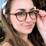 Caia L B. - Cognac - round - acetate