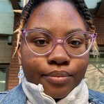 D'Nia S. - Clear Purple - horn - acetate