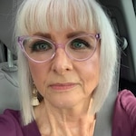 Val J W. - Clear Purple - horn - acetate