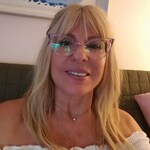 Dagmar L. - Clear Purple - horn - acetate