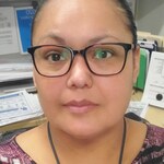 Shawna J. - Brown Clear  - rectangle - plastic