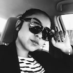 Trinity G. - Black - horn - acetate