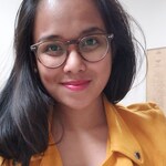 Kris M. - Brown Striped - round - acetate-metal