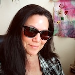 steveneetie - Black - rectangle - acetate