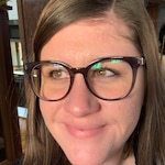 Heather L. - Gray - round - acetate