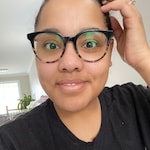 allison D. - Black Tortoise - round - acetate