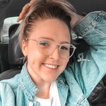 Randi B. - Matte Clear - round - plastic