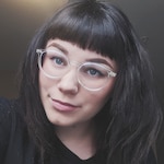 Madison W. - Clear - round - plastic-metal