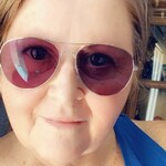 Lou A. C. - Silver - aviator - metal