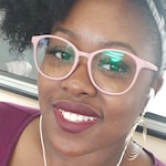 Dominique D. - Matte Pink - round - plastic