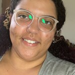 Brie S. - Matte Clear - round - plastic