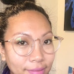 leanalorio - Pink - round - acetate-metal