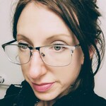 Christine S. - Gunmetal - rectangle - metal